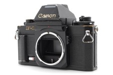 EXC 5 Canon New F-1 Eye Level 35mm Black SLR MF Film Camera Body From JAPAN
