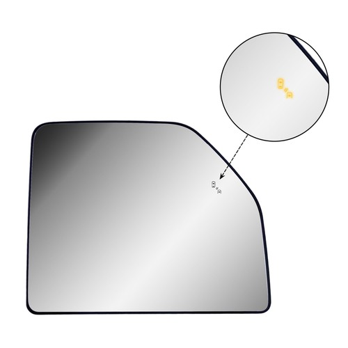 Replacement Passenger Right Side Door Towing Mirror Main Big Glass Flat Heate... - Picture 5 of 8