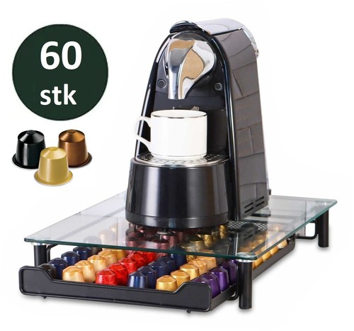 Kaffeekapsel Ständer Kapselspender Schublade 60 Kapseln Nespresso N02 - Bild 2 von 5