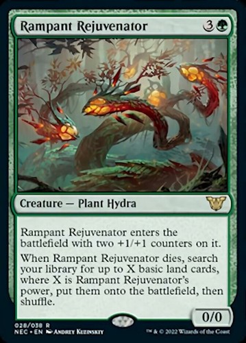 Rampant Rejuvenator Kamigawa: Neon Dynasty Commander - leicht bespielt