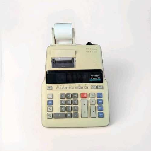 Sharp Elektronischer Taschenrechner EL-1197G III 10-stelliger Druck GT-Funktion große Taste