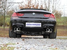 Eisenmann Duplex Rennsportanlage BMW 6er F12 F13 Coupe Cabrio M6 je 2x90mm