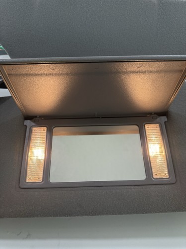 2007-2014 Ford Expedition Navigator Lighted Sun Visors Homelink Grey OEM LH RH - Picture 9 of 9