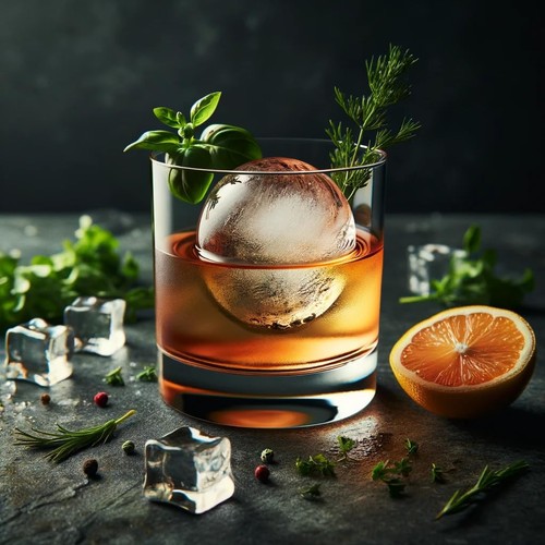 Large Ice Cube Molds, Big Round Whiskey Ice Cube Trays for Freezer, Easy to F... - Picture 6 of 6