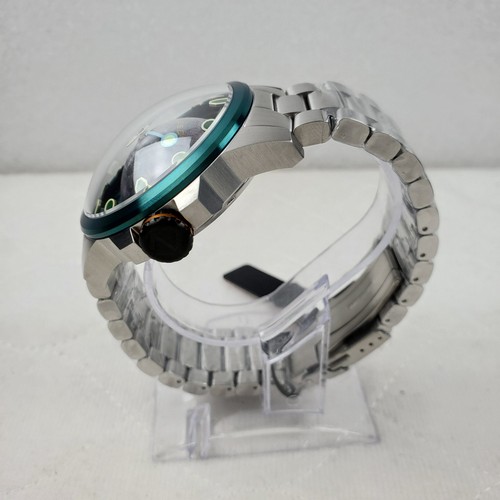 NUBEO NB-6091 TRANQUILITY AUTOMATIK LIMITED EDITION QUARTER GREEN HERREN UHR  - Bild 5 von 11