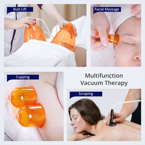 Breast Enlargement Butt Enhance Machine Cupping Therapy -60cmHg Vacuum Suction - Picture 7 of 8