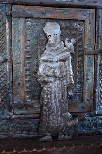 Heiliger Franziskus, Haiti Stahltrommelkunst, Schutzpatron der Tiere, religiöse Deko - Bild 2 von 4