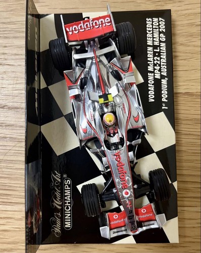 McLaren Mercedes MP4-22 L. Hamilton debut race & first podium Used - Picture 3 of 5