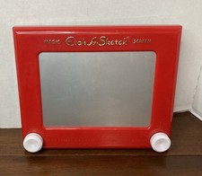 Etch A Sketch 505 Magic Screen Toy Red Working Spin Master