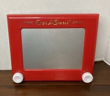 Etch A Sketch 505 Magic Screen Toy Red Working Spin Master