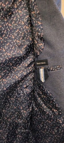 Tailorbyrd Blazer, NEW TAILORBYRD $325 Blazer, Tailorbyrd True Blue Tonal Dobby - Picture 21 of 22