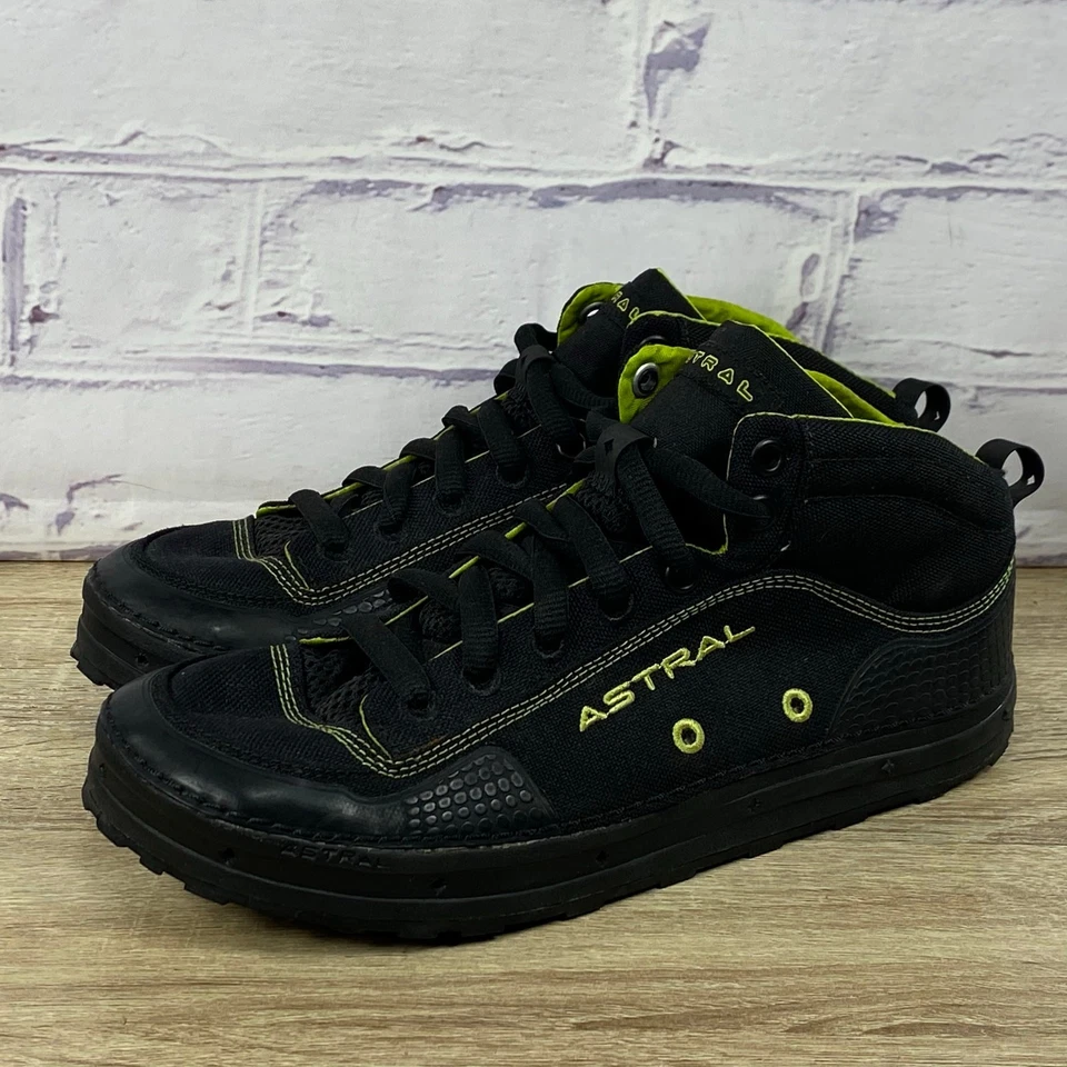 Astral Rassler Black Green Water Shoes Men's 8 Women's 9 Outdoor Hiking Sneakers - Image 3 of 4