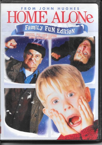 HOME ALONE-FAMILY FUN ED-DVD-1990-CHRISTMAS-ENGLISH & FRENCH-FREE SHIP IN CANADA - Picture 1 of 5