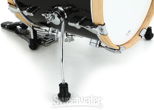 Sonor AQX Jungle 4-piece Shell Pack - Black Midnight Sparkle - Picture 10 of 11