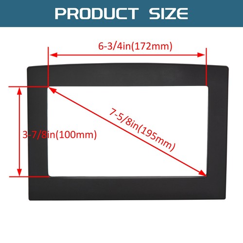 Double Din Dash Kit Compatible with 2006-2010 Dodge Ram 1500 2500 3500 Chassi... - Picture 4 of 9