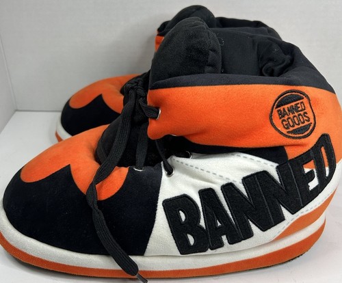 Zapatillas deportivas Banned Goods OG de caña alta unisex talla única naranja negro blanco - Imagen 4 de 5
