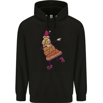 Un Sweat À Capuche Drôle Pour Enfants Avec Un Motif De Pizza De Noël - Photo 1/3