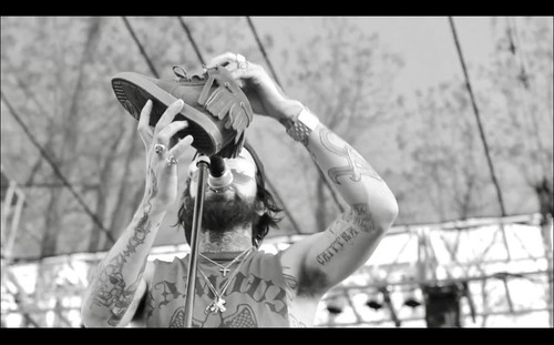 RARE Famous Stars And Straps Yelawolf Bama Shoes Size 9 Travis Barker Blink 182 - Picture 19 of 23