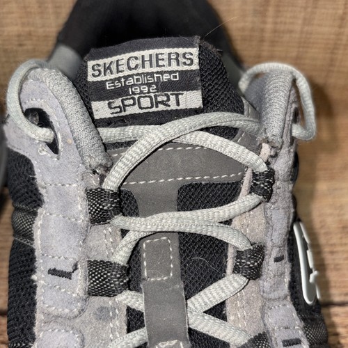 Skechers Mens Sport SN 512208 EW Gray Casual Shoes Sneakers Size 11 - Picture 2 of 10