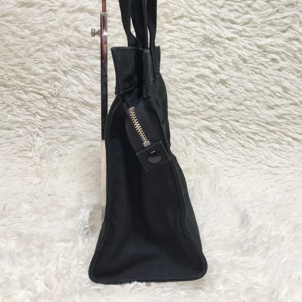 Bolso de Mano Yoshida Porter SUNNY M Tela Denim Negro Para Hombre De Japón Foto 4 de 4