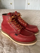 Red Wing 8864 Gore-Tex 6” Moc Toe Boots Waterproof Leather Oro Mens 9.5D USA New
