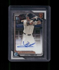 2024 Bowman Draft Chrome James Tibbs III #CPA-JT Auto SF Giants (B)