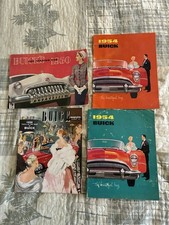 3 Vintage Buick Magazines 1950 54 54 55