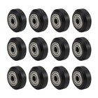 12 Pcs 625Zz Plastic Pulley Wheels with Bearings Gear for 3D Printer5717