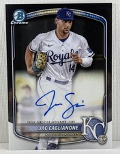 Jac Caglianone - 2025 Bowman Baseball - Chrome Autograph
