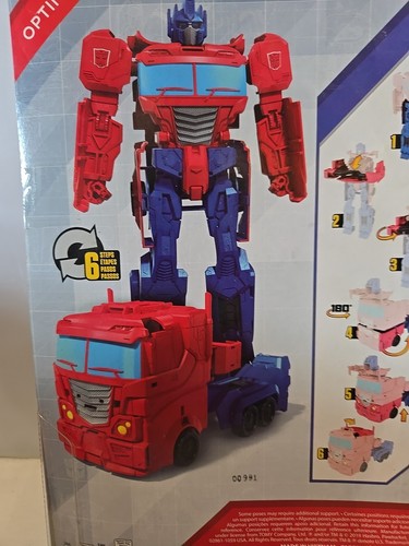 Transformers OPTIMUS PRIME Titan Changer 10.5” NEW SEALED WALGREENS ONLY EDITION - Picture 4 of 5