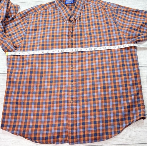 Pendleton Mens Canterbury Cloth Wool Blend Plaid Long Sleeve Button Shirt Sz XXL - Picture 3 of 6