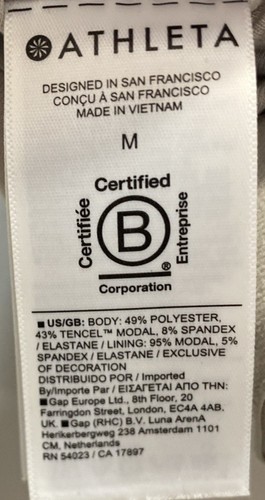 Sudadera con capucha Athleta Seasoft con dobladillo burbuja para mujer talla mediana bronceado Abelone Pullover - Imagen 10 de 11