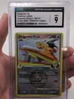 Pokémon Dragonite FB (2009) Crosshatch Holo Pokémon League 56/147 CGC 9