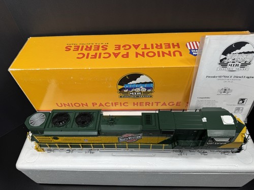 MTH 20-2769-1 UP heritage C&NW SD70ACe diesel engine #1995 PS 2.0 BCR EX - Picture 11 of 18