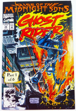 Marvel GHOST RIDER (1992) #28 Key 1st MIDNIGHT SONS App VF+ (8.5) Ships FREE!