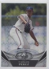 2011 Bowman Platinum Prospects X-Fractor Carlos Perez #BPP58 0o6v
