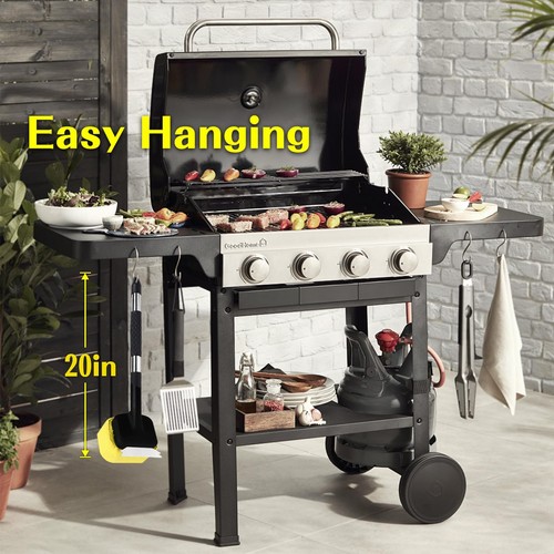 Grill Brush Scraper,Extra Strong BBQ Cleaner Accessories,Safe Bristles free B... - Picture 8 of 9