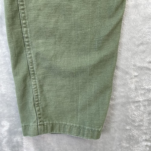 Vintage military pants Mens 30x30 OG-107 Utility Trousers Fatigues type 1 Sateen - Picture 12 of 16