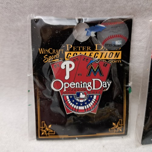 Philadelphia Phillies Pin Lot 5 Wincraft Aminco Ryan Howard Charlie Manuel New - Picture 2 of 7