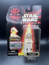 Star Wars Episode 1 Battle Droid 3.75" Figure Saber Damage 1998 Hasbro Sealed