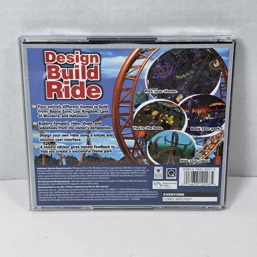 SIM Theme Park Gold Edition 2 PC CD-ROM Bonus Paseos y Atracciones - Imagen 2 de 3