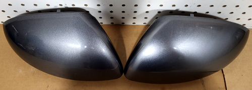 Pair (2) OEM 19-25 Nissan Altima gray metallic side mirror shells skullcaps - Picture 2 of 8