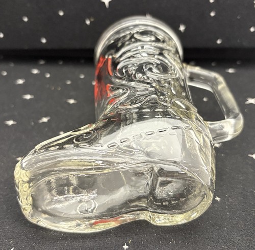 Coors Cowboystiefel geformter Bierglaskrug Griff rotes Logo 6" 70er Retro - Bild 6 von 10