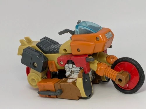 Vintage G1 Transformers Autobot Junkion Wreck-Gar Motorcycle Hasbro Takara 1986