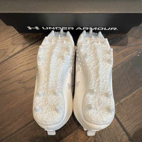 Under Armour Spotlight Select 3 JR MC Boys Kids Football Cleats NIB - Picture 7 of 7