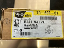 Apollo 70-605-01  3/8 FNPT Bronze 3 Way Ball Valve