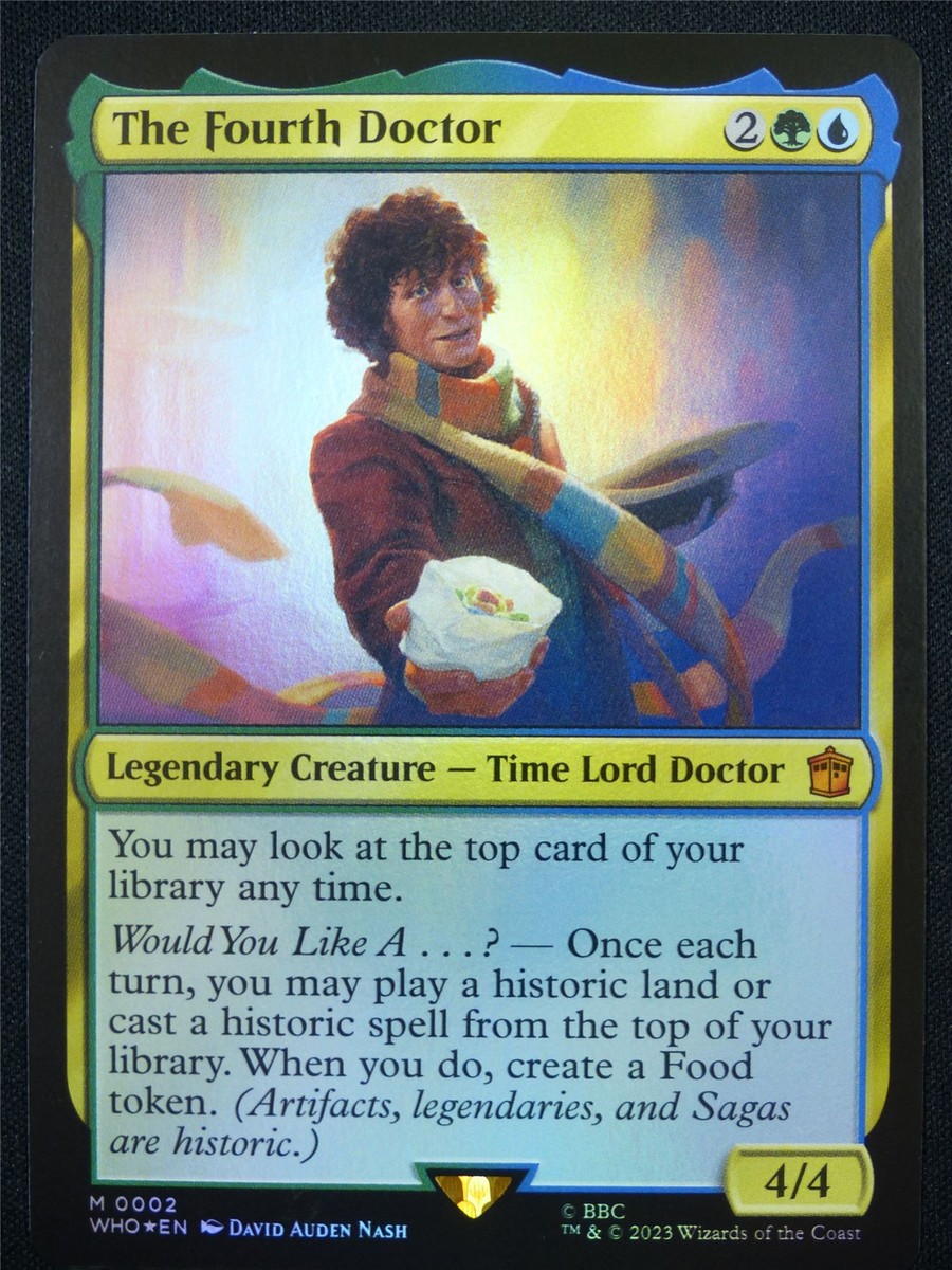The Fourth Doctor Foil - WHO - Mtg Card #8K | eBay UK