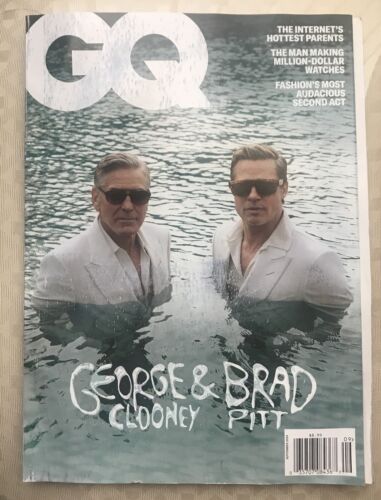 GQ Magazine September 2024 Brad Pitt Ateez Mingi Yunho HONGJOONG San WOOYOUNG