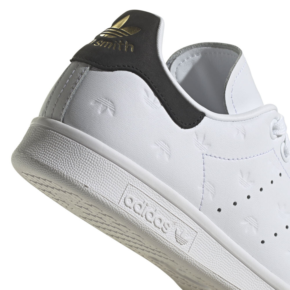 Adidas Women's Stan Smith White Leather Classic Shoes FZ6371 New