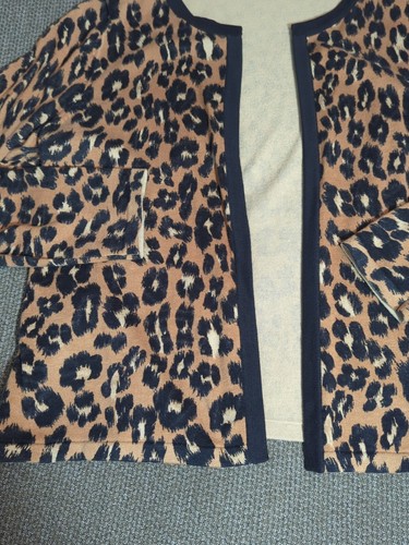 Cárdigan para mujer Talbot | Talla MP | Estampado de leopardo | Elegante - Imagen 7 de 22